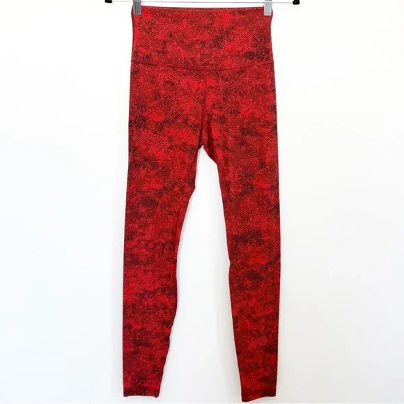 LULULEMON Wunder Under High Rise Leggings Lunar New Year Limited Edition Size 6 - Picture 2 of 7
